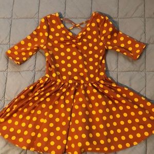 Dot Dot Smile Dress- ballerina